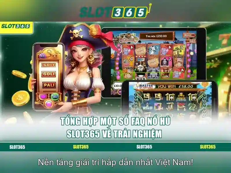 Trò chơi và danh mục tại Slot365