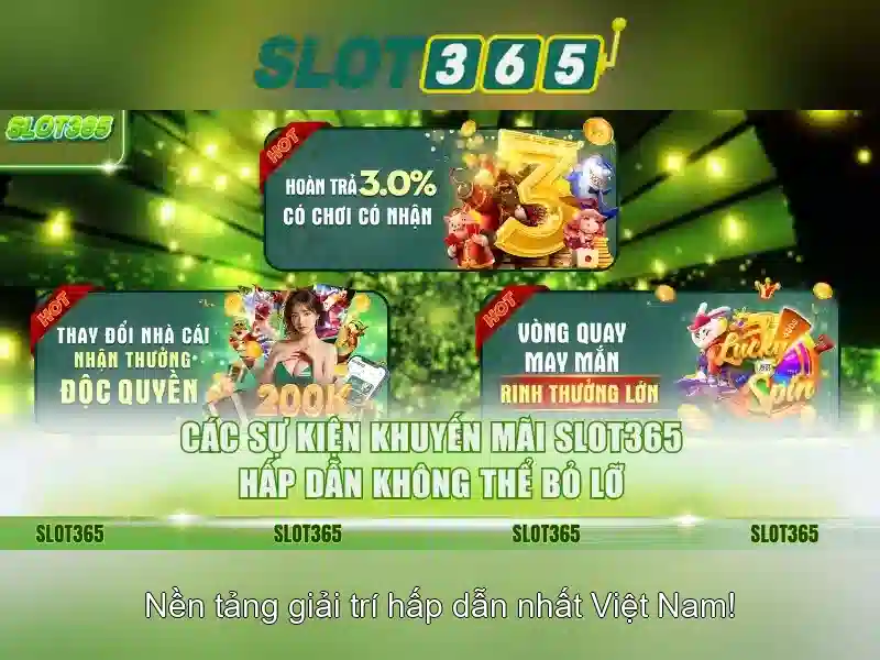 Slot365 – Nền tảng chơi slot trực tuyến tối ưu